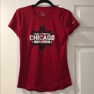 Nike dri fit Chicago marathon 2015 size small